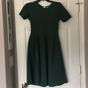 Winter Green Pocket Dress